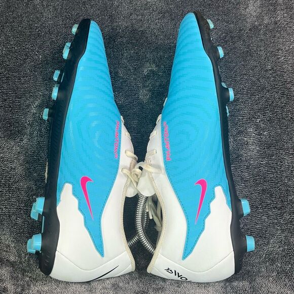 Nike Phantom GX Club MG Blue White Soccer Cleat Men size 11 - Picture 6 of 8
